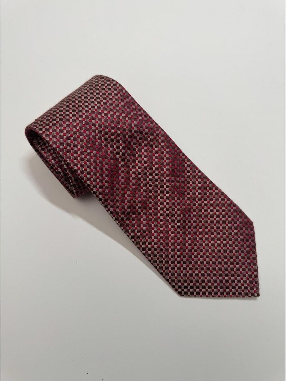 Banana Republic‎ 100% Silk Wide Tie In Red - Made In Turkey